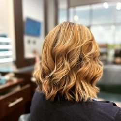 Sassy Blowtique - Basic babe blowout with Beach waves   $50 blowout which includes wash blowdry and style