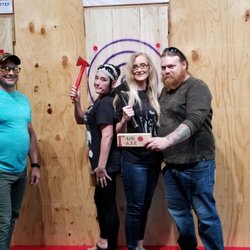 United States Axe - Fargo - You get to do a group photo at the end