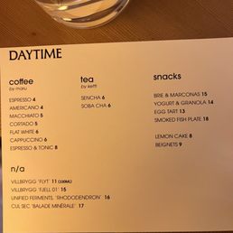 Daytime Weekend Breakfast/Brunch menu. Daytime Weekend Breakfast/Brunch menu.