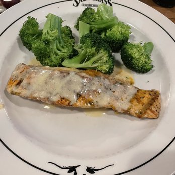 Saltgrass Steak House - Salmon and broccoli - Steakhouses Near Me - Plano, Texas Saltgrass Steak House - Salmon and broccoli - Steakhouses Near Me - Plano, Texas