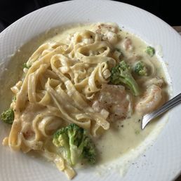 Alfredo with broccoli