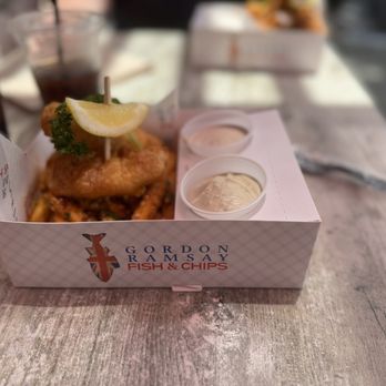 Gordon Ramsay Fish & Chips - Kids' Fish Combo Dirty Chips #1 - Fish & Chips Near Me - Orlando, Florida Gordon Ramsay Fish & Chips - Kids' Fish Combo Dirty Chips #1 - Fish & Chips Near Me - Orlando, Florida
