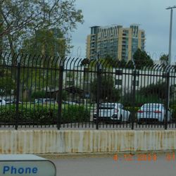 Pacific Fleet Trolley Station - When you com e to the transit center you may see that there is metal bar fences is never locking your bikes there.