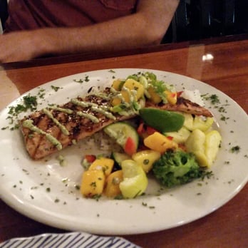 Dinky's Waterfront Restaurant - Special of Mahi Mahi with jerk seasoning. - Seafood Near Me - Hatteras, North Carolina Dinky's Waterfront Restaurant - Special of Mahi Mahi with jerk seasoning. - Seafood Near Me - Hatteras, North Carolina