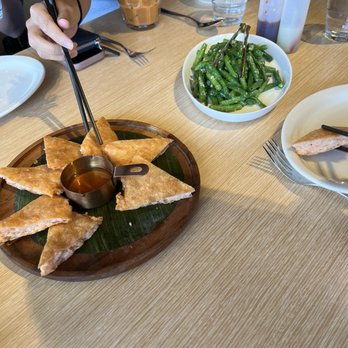 Very Thai - shrimp moon cake & spring beans - Thai Near Me - Los Angeles, California Very Thai - shrimp moon cake & spring beans - Thai Near Me - Los Angeles, California