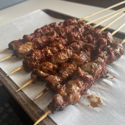 Lamb skewers Lamb skewers