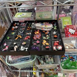 Sun World - Croc charms, pins, etc.