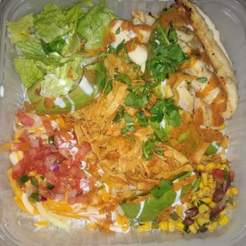 Chili's - Chipotle Chicken Fresh Mex Bowl - it was okay. I haven't found a real favorite here yet besides the cheddar bites app (cheese curds). - Tex-Mex Near Me - Johns Creek, Georgia