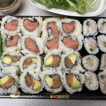Machi Sushi Bar - Lunch special 3 rolls: spicy tuna, salmon avocado, and yellowtail scallion - Sushi Bars Near Me - Philadelphia, Pennsylvania Machi Sushi Bar - Lunch special 3 rolls: spicy tuna, salmon avocado, and yellowtail scallion - Sushi Bars Near Me - Philadelphia, Pennsylvania