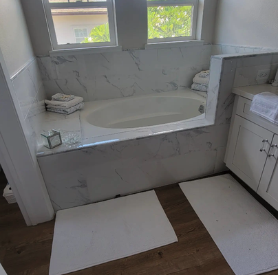 Bathroom Remodels - Out with the old- in with the new! Let our design team create your oasis for you!