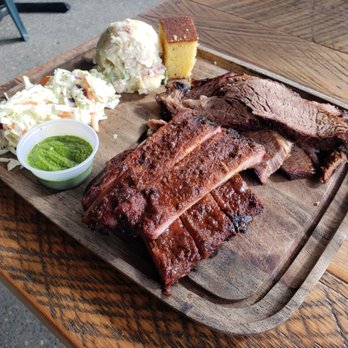 Hop "N" Hog - smoked meat combo platter with brisket and ribs $32 - Barbeque Near Me - Clearwater, British Columbia Hop "N" Hog - smoked meat combo platter with brisket and ribs $32 - Barbeque Near Me - Clearwater, British Columbia
