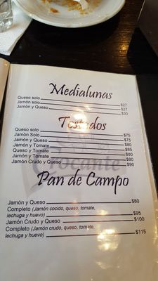 Menu photo 5 Panadería Crocante Buenos Aires, C
