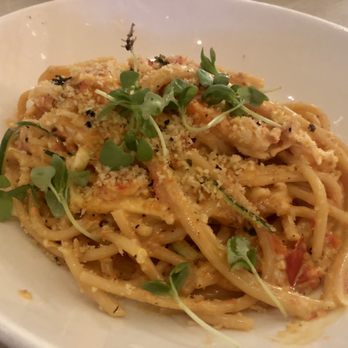 Bottiglia - King Crab Bucatini (4/5) - Italian Near Me - Henderson, Nevada