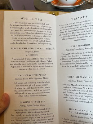 Menu photo 2 The Orchid Lounge London, XGL Menu photo 2 The Orchid Lounge London, XGL