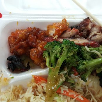 Rising Savor - Soggy broccoli, where's the beef? Orange Chicken fails as did the BBQ Pork. At least it didn't cost an arm and a leg to find this out. - Chinese Near Me - Riverside, California Rising Savor - Soggy broccoli, where's the beef? Orange Chicken fails as did the BBQ Pork. At least it didn't cost an arm and a leg to find this out. - Chinese Near Me - Riverside, California