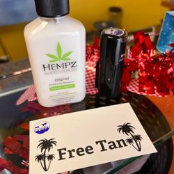 Beauty With Grace Tanning Hair An Nails - Love the free tan card!