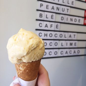 Dalla Rose - Corn ice cream! - Ice Cream & Frozen Yogurt Near Me - Montreal, Quebec