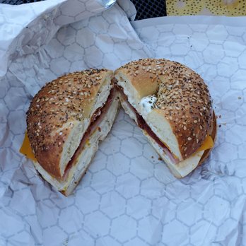 Einstein Bros. Bagels - Farmhouse style on Everything Bagel - Bagels Near Me - Torrance, California Einstein Bros. Bagels - Farmhouse style on Everything Bagel - Bagels Near Me - Torrance, California