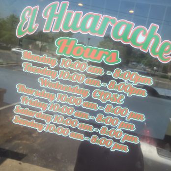 El Huarache - El Huarache's hours as of 5/20/22 - Mexican Near Me - Durham, North Carolina El Huarache - El Huarache's hours as of 5/20/22 - Mexican Near Me - Durham, North Carolina