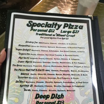 Crust  & Crumble - Menu - Pizza Near Me - Asbury Park, New Jersey
