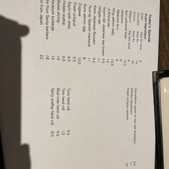 Sushi Chitose - Menu - Sushi Bars Near Me - Redondo Beach, California Sushi Chitose - Menu - Sushi Bars Near Me - Redondo Beach, California