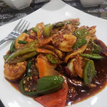 Hot Wok - Shrimp with Garlic sauce - Asian Fusion Near Me - Spring, Texas