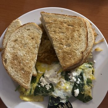 Peppermints Restaurant - Feta and spinach omelette - Burgers Near Me - Henrietta, New York