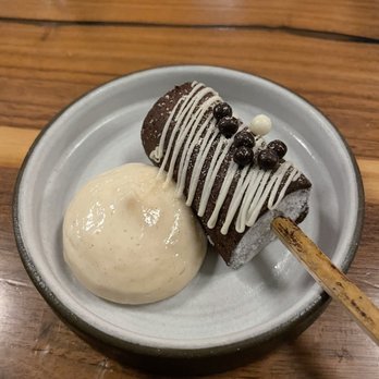 Kochi - Black sesame ice cream sandwich - Korean Near Me - New York, New York Kochi - Black sesame ice cream sandwich - Korean Near Me - New York, New York