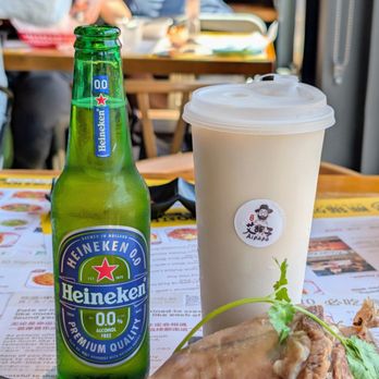 Aipapa Kitchen - Heineken Non-alcoholic Beer & Sweet Fermented Rice Milk Tea(海尼根零酒精飲料 & 甜醅子奶茶) - Chinese Near Me - Rowland Heights, California Aipapa Kitchen - Heineken Non-alcoholic Beer & Sweet Fermented Rice Milk Tea(海尼根零酒精飲料 & 甜醅子奶茶) - Chinese Near Me - Rowland Heights, California