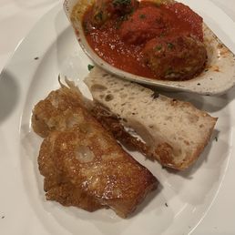Baked meatballs appetizer Baked meatballs appetizer