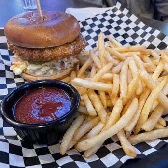 K-Chicken & Beer - KCB Sandwich (Soy Garlic flavor) - Korean Near Me - Monrovia, California K-Chicken & Beer - KCB Sandwich (Soy Garlic flavor) - Korean Near Me - Monrovia, California