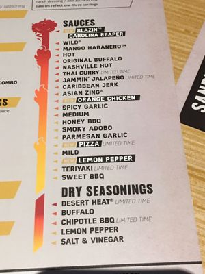Menu photo 2 Buffalo Wild Wings Oldsmar, FL Menu photo 2 Buffalo Wild Wings Oldsmar, FL
