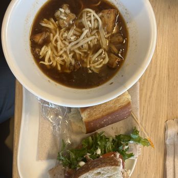 Panera Bread - Half a bowl of soup - Sandwiches Near Me - Myrtle Beach, South Carolina