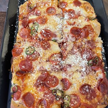 Mario's - Pepperoni hot honey pizza - Pizza Near Me - Saint Paul, Minnesota