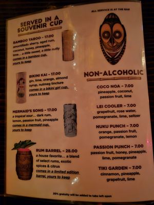 Menu photo 1 Foundation Bar Milwaukee, WI