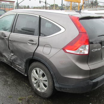 VIP Collision Center - 2012 Honda CR-V Before repairs. - Body Shops Near Me - Portland, Oregon VIP Collision Center - 2012 Honda CR-V Before repairs. - Body Shops Near Me - Portland, Oregon