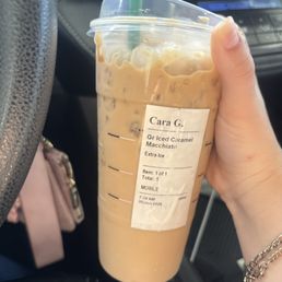 Iced Caramel Macchiato Iced Caramel Macchiato