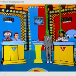Two Thangs - Pee Wee Herman Universe playing Double Dare