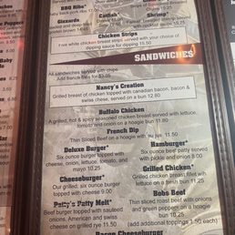 Menu Menu