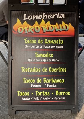 Menu photo 4 Loncheria Otro Rollo Bakersfield, CA