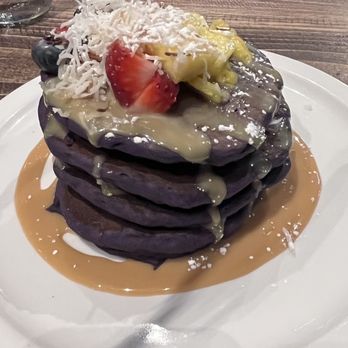 Midtown Spirits - Treat your taste buds! Ube Pancakes! - Bars Near Me - Sacramento, California