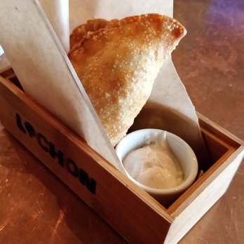 Lechon - HH March, 2018 - pork empanadas - Tapas Bars Near Me - Portland, Oregon Lechon - HH March, 2018 - pork empanadas - Tapas Bars Near Me - Portland, Oregon