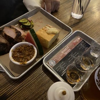 The Smoke Shop BBQ - Seaport - Local rye flight - Southern Near Me - Boston, Massachusetts The Smoke Shop BBQ - Seaport - Local rye flight - Southern Near Me - Boston, Massachusetts