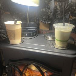 Deja Bleu House of Coffee - Matcha with vanilla, affogato