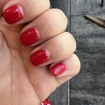 Supreme Dollar Nails - How a fresh gel mani looked. "Like it's a week old" - Nail Salons Near Me - Jacksonville, Florida Supreme Dollar Nails - How a fresh gel mani looked. "Like it's a week old" - Nail Salons Near Me - Jacksonville, Florida