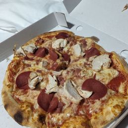 Pizza con carne Pizza con carne