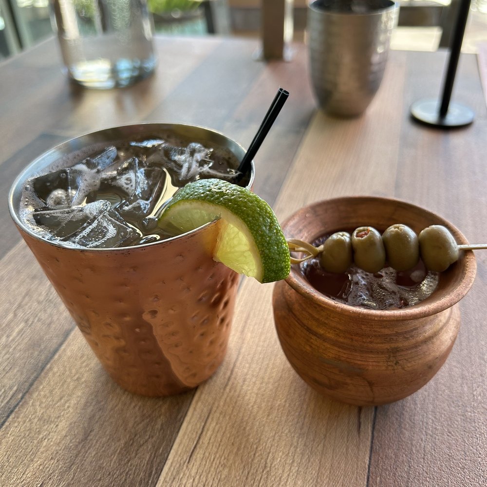 Nasha - Mexican Martini served Moscow mule fashion! So cool! - Indian Near Me - Austin, Texas Nasha - Mexican Martini served Moscow mule fashion! So cool! - Indian Near Me - Austin, Texas