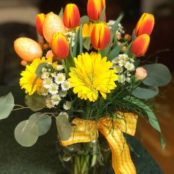 Spring Street Greenhouse & Flower Shop - Received this arrangement as a gift from relatives in Dexter. The florist did a beautiful job and I highly recommend them!
