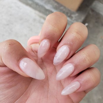 Happiest Nails & Spa - White jade nails - Nail Salons Near Me - Oceanside, California