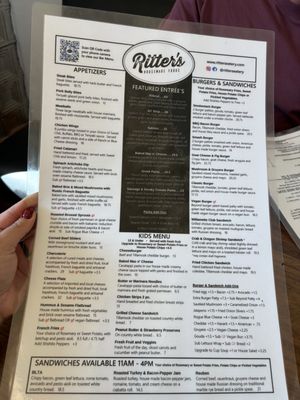 Menu photo 2 Ritter's Housemade Foods Salem, OR Menu photo 2 Ritter's Housemade Foods Salem, OR